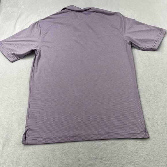 Vineyard Vines Women's XS Purple Stripe Performance Polo Shirt - Picture 8 of 11